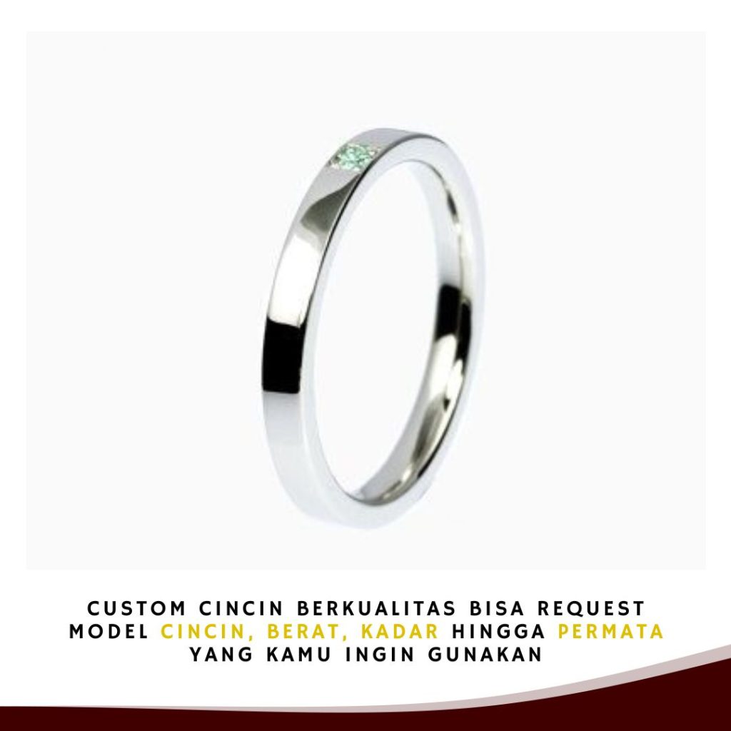 Custom Cincin Tunangan Palladium Terpercaya Di Depok