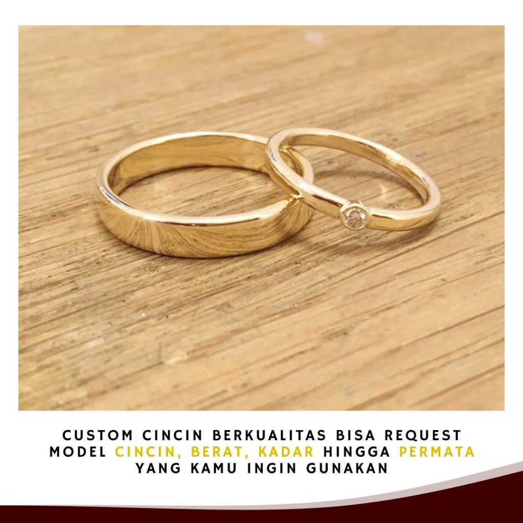 Pengrajin Custom Cincin Kawin Terpercaya Dan Bergaransi Di Jakarta
