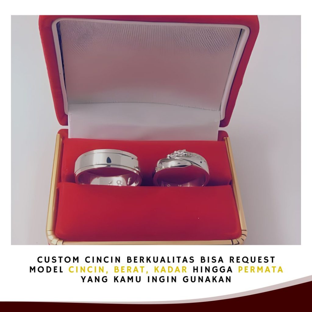 5 Alasan Mengapa Cincin Kawin Custom Lebih Berkesan