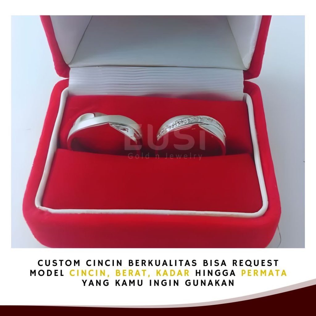 Inspirasi Cincin Kawin Custom dengan Sentuhan Nama Pasangan