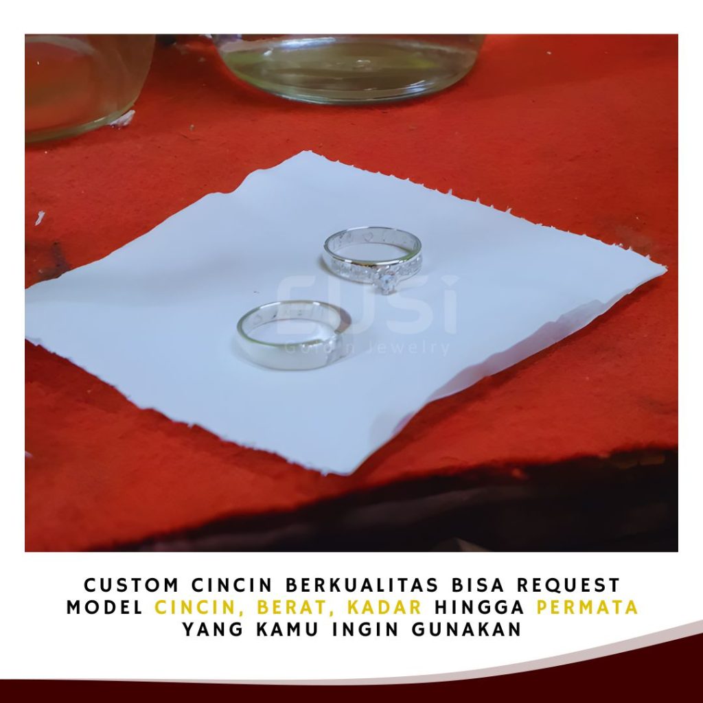 Panduan Memilih Material Cincin Kawin Custom Sesuai Aktivitas