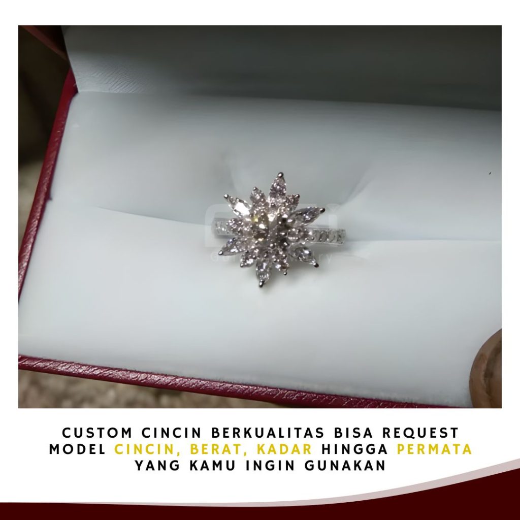 10 Inspirasi Cincin Custom Dengan Batu Permata Cantik