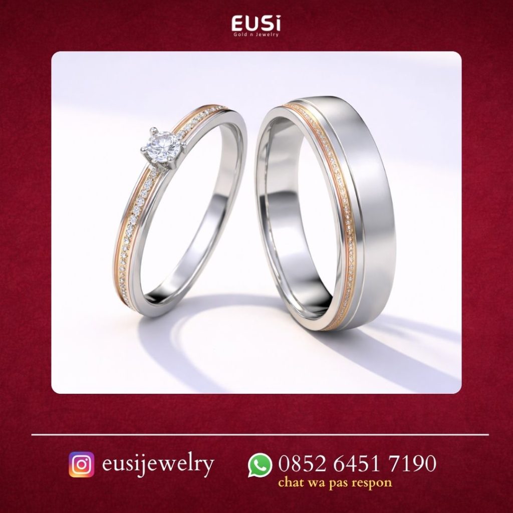 10 Desain Cincin Kawin Custom Simple Tapi Elegan