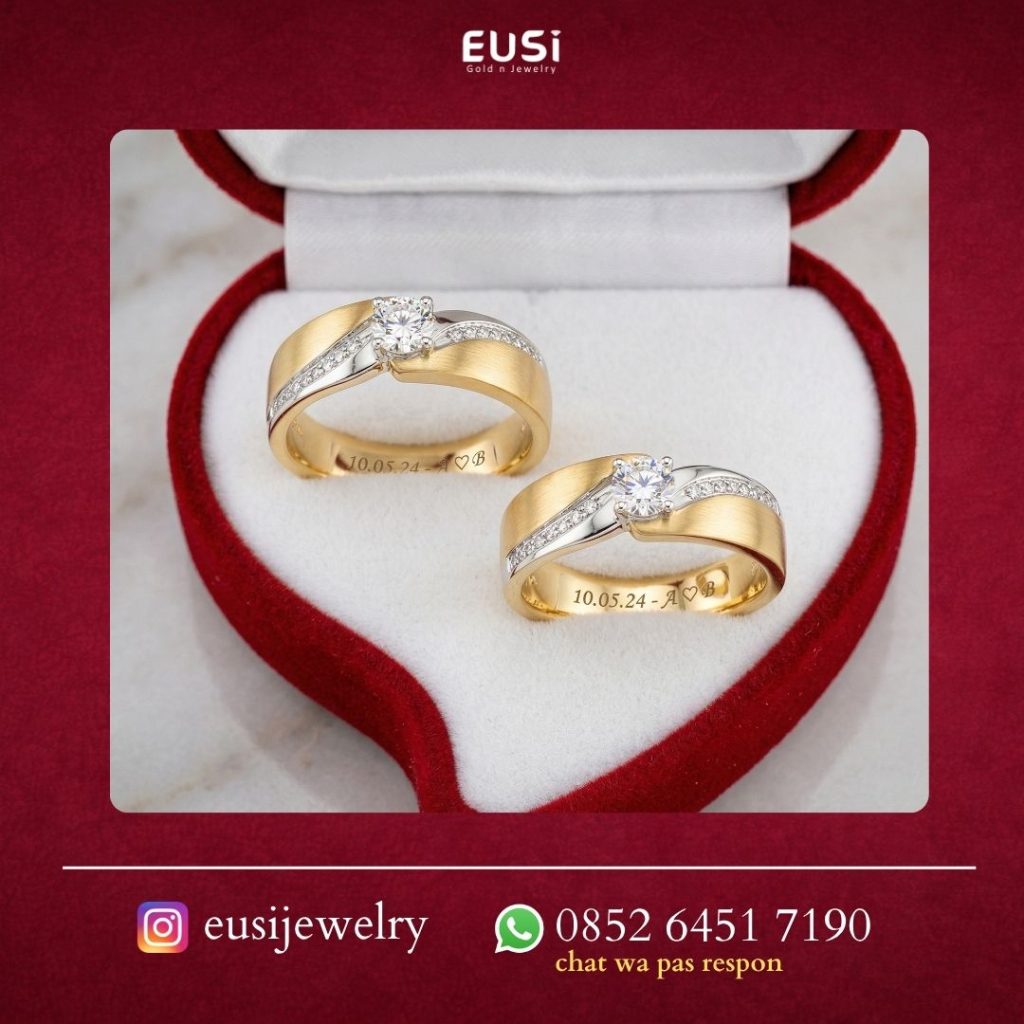 10 Ide Cincin Kawin Custom Simple