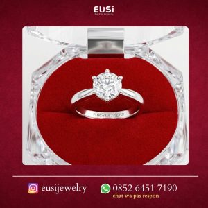Custom Cincin Tunangan Palembang Model Elegan Bisa Request Desain