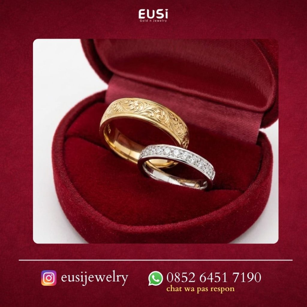 Toko Custom Cincin Palembang Bisa Ukir Nama dan Tanggal