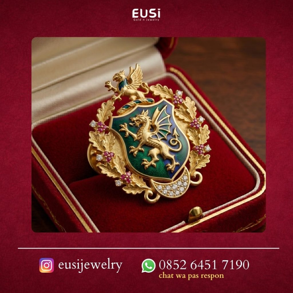 Custom Pin Emas Eksklusif Di Depok Dengan Desain Sesuka Kamu